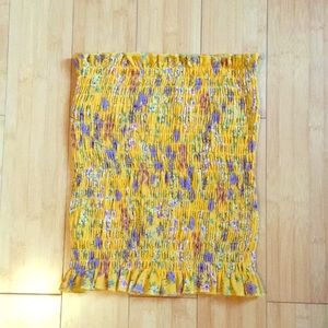 FLORAL TUBE TOP